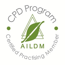 AILDM CPD Program logo - certified practising member
